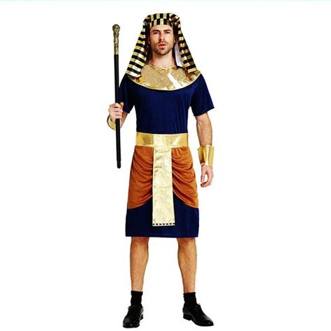 Взрослых для мужчин мужской древний Египетский костюм сцены костюмы для косплея Карнавальная