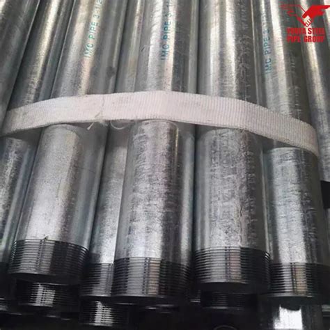 Iron Steel Galvanized Pipe Of 2 Inch Galvanized Pipe Threaded End