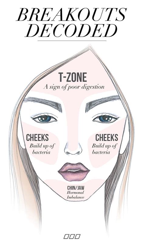 What Are Your Breakouts Telling You Lornajane Face Mapping Face