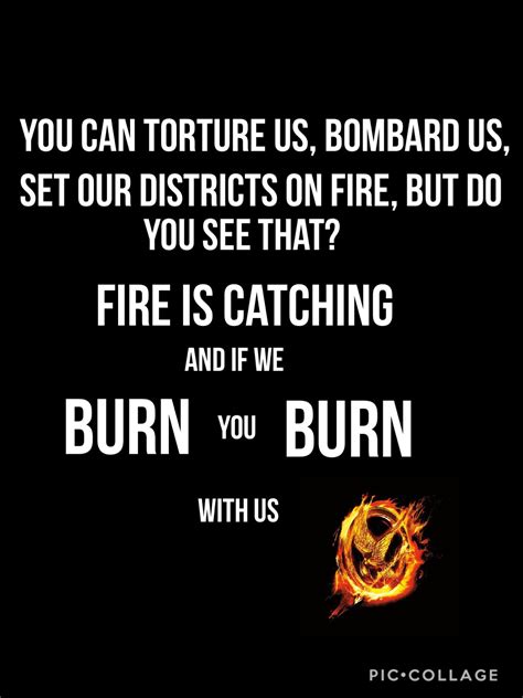 One Of The Most Inspirational Quotes From The Hunger Games Series Hunger Games Quotes Hunger