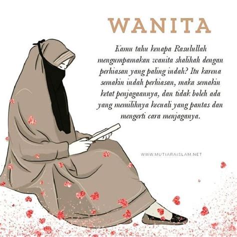 Cinta dengan bagian awal candaan dan akhir ketulusan. Gambar Kartun Islami Kata-Kata | Girl quotes, Muslim ...