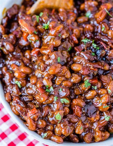 Bourbon Bacon And Brown Sugar Baked Beans