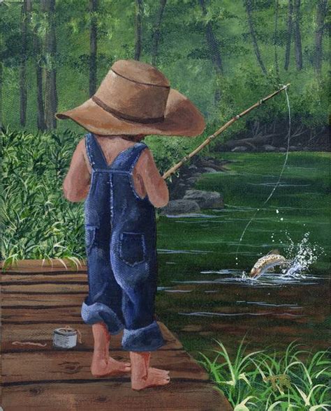 Stunning Boys Fishing Artwork For Sale On Fine Art Prints