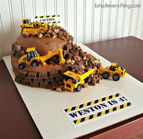 26 Inspiration Picture Of Kids Construction Birthday Cake