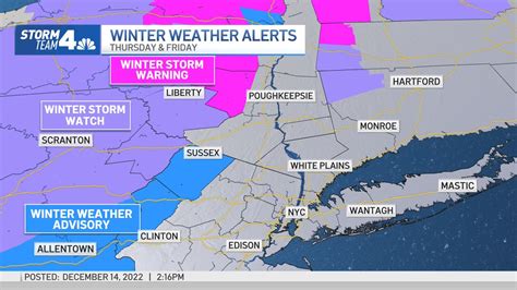 Storm Team 4 Ny On Twitter Winter Storm Watches Are Being Upgraded To