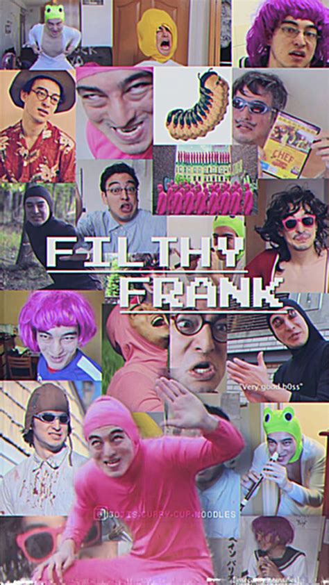 Pink Guyfilthy Frank Themed Aesthetic Wallpaper Artistas Dibujos