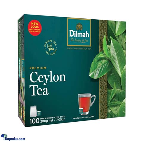 Dilmah Dilmah Premium Ceylon Tea Bags 20g100bags Price In Sri