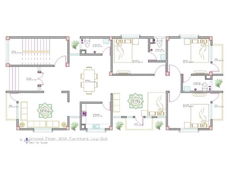 A Aesthetic Model Of Your House With Modern Organized Floor Plan Upwork