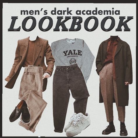 Aesthetics Dark Academia Fashion Male Infographicguide To Dark