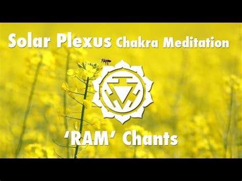 Solar Plexus Manipura Chakra Activation RAM Beej Mantra With