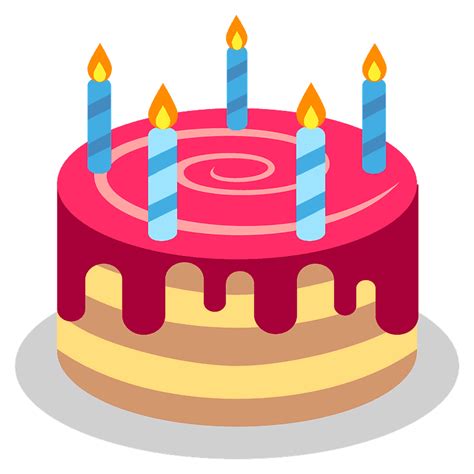 Birthday Cake Emoji Png Png Image Collection