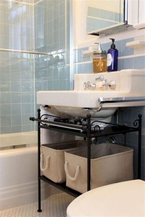 They might be a little more creative than the ones typically displayed in home and garden magazines, but that just means your space will be unique. Unique Small Bathroom Design Inspirations | Pedestal sink ...