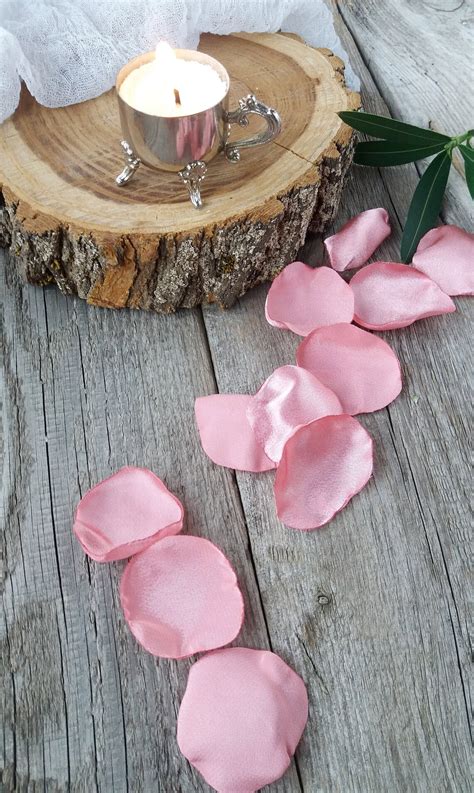 Rose Petals For Wedding Light Pink Rose Petals Wedding Etsy