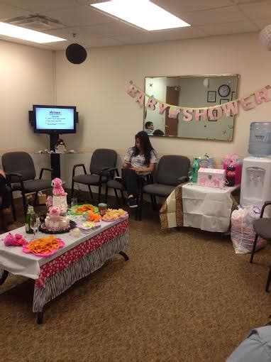 Leave some things out if you'd rather not. Surprise Baby Shower at Work! - Lilianna Jean Noffs