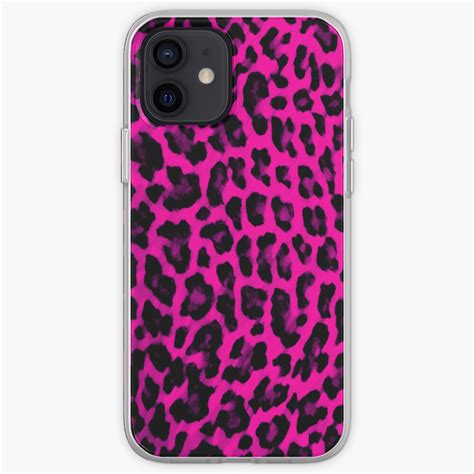 Hot Pink Leopard Print Iphone Case And Cover By Brattigrl Redbubble