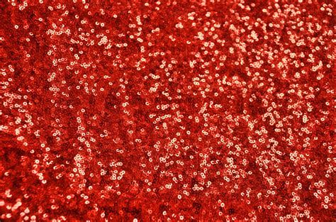 Red 3mm Glitz Sequins Fabric By The Yard Glitter Sequins Etsy