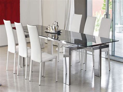 Unique Dining Room Tables Glass Modern Cool Modern Dining Room Sets Conte Glass Dining Room
