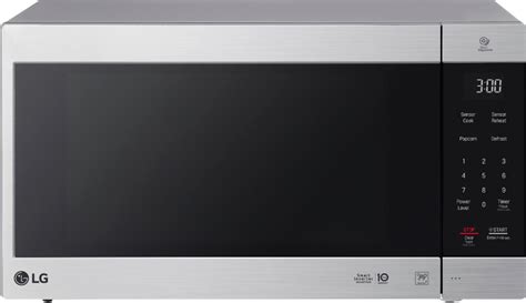 Lg Neochef Cu Ft Countertop Microwave With Smart Inverter And Easyclean Stainless Steel