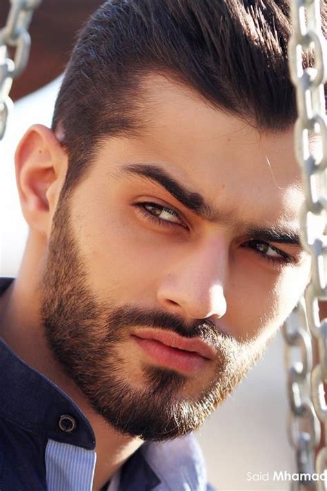 arabic beard style arab handsome face male man guys hair eyebrows models faces attractive nice