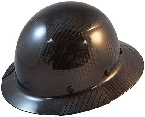 Lift Safety Dax Actual Carbon Fiber Material Hard Hat Full Brim