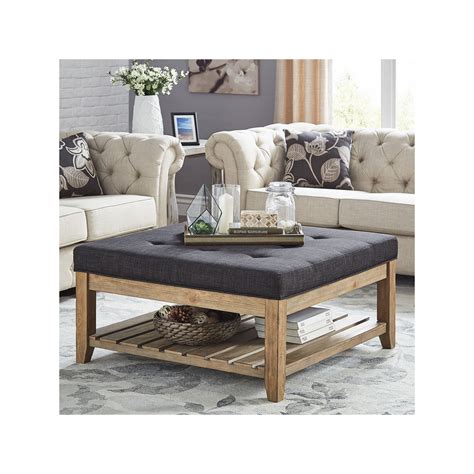 Storage Ottoman Coffee Table Upholstered Coffee Tables Ottoman Table
