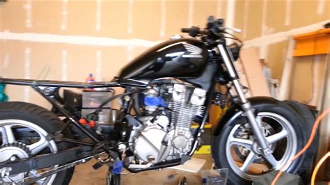 The engine was based on the european model cbx750f. 1992 Honda Nighthawk 750 Cafe Racer build Part 4 - YouTube
