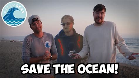 Saving The Ocean With MR BEAST And MARK ROBER TeamSeas YouTube