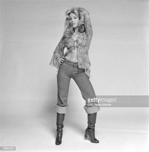 American Model Dian Parkinson Poses In A Publicity Portrait For The
