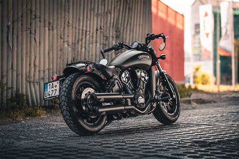 Indian Scout Bobber 60 Exhaust Upgrade