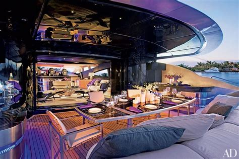 Fourteen Of The Most Luxurious Yacht Decks Architectural Digest Yacht