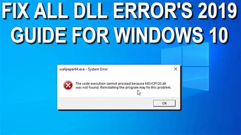 Fix All DLL Errors In Windows With Visual C All In One Installer Guide YouTube