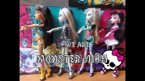 We Are Monster High Music Video Stopmotion Youtube