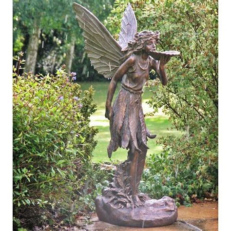 large standing fairy resin garden statue garden resin
