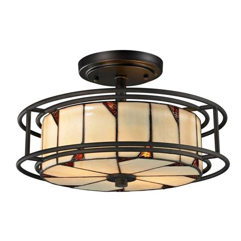 Great savings & free delivery / collection on many items. Dale Tiffany TH12456 Woodbury 3 Light Flush Mount Ceiling ...