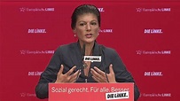 Magdeburger Parteitag: Rede von Sahra Wagenknecht - YouTube