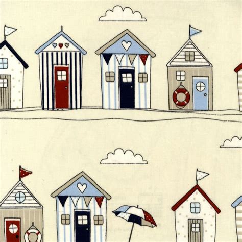 Seaside Prints Beach Huts Art Prints Happy Paintings