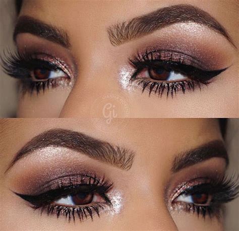 Always do your brows after you've done the rest of your makeup to make sure they complement your look. Makeup looks for brown eyes image by Lexi Jean on Beauty ...