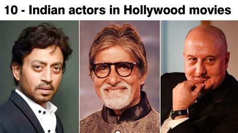 10 Indian Actors In Hollywood Movies Youtube