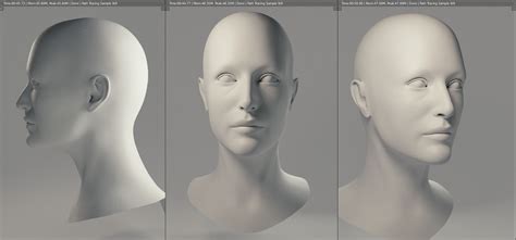 Cgtalk Scully Wip Advice Needed Photorealistic Portraits Scully Wip