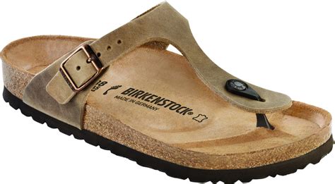 Birkenstock Gizeh Tobacco Oiled Leather Classic Footbed | Grady's Feet ...