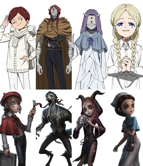Identity V The Promised Neverland Crossover Part 2 Management And Leadership