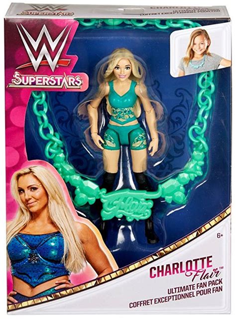Wwe Wrestling Superstars Charlotte Flair Ultimate Fan Pack Figure