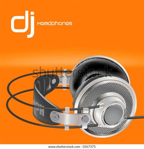 Dj Headphones Vector Stock Vector (Royalty Free) 1067375