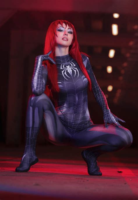 Symbiote Mary Jane By Laurendelorean On Deviantart