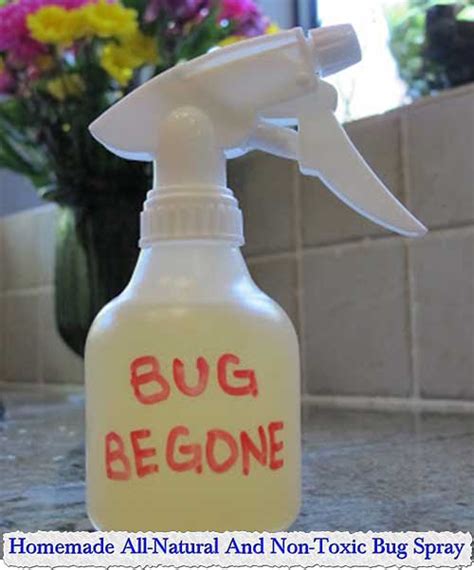 Homemade All Natural And Non Toxic Bug Spray