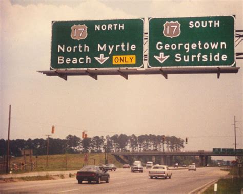 Vintage South Carolina Road Photos