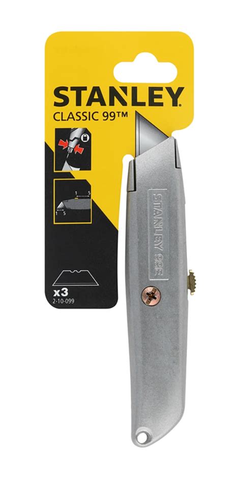 2 10 099 Stanley Stanley Safety Knife With Straight Blade