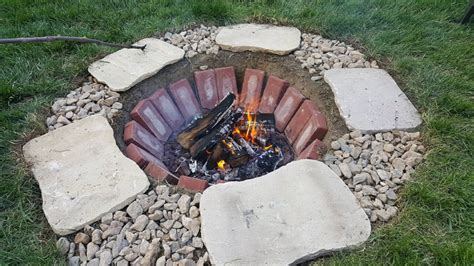 Top 40 Diy Fire Pit Ideas Stacked Inground And Above Ground Designs