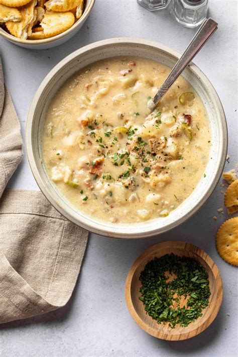 Dairy Free Clam Chowder Simply Whisked
