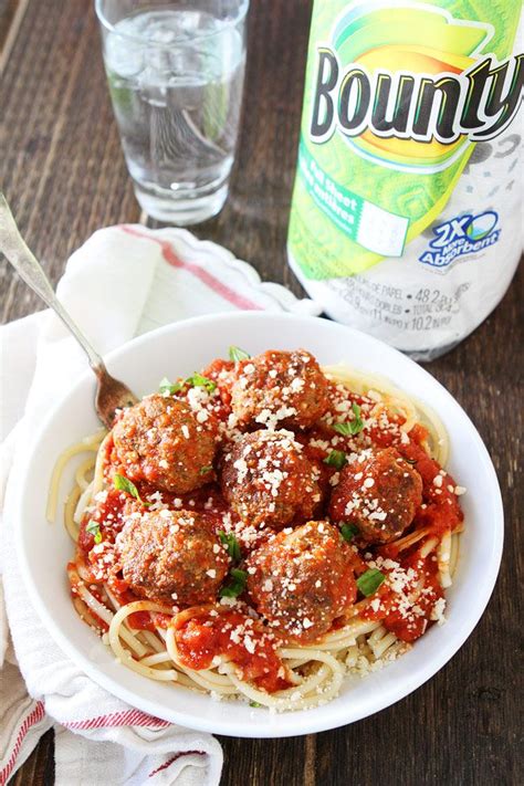 Spaghetti And Meatballs Recipe On The Best